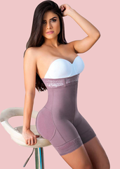 Butt Lifter (Crotch With Zipper) Seamless Slimming Shorts
