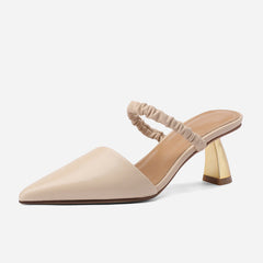 French Retro Toe Sandals With Skirt