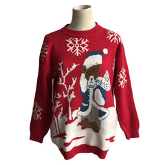 Christmas Theme Sweater Snowflake