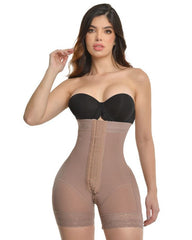 Super High Waisted Push Up Short with 3 Rows of Snaps and Enhancement Bootylicious