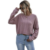 Crew neck pullover