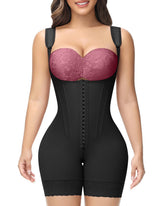5095 Hook & Eye Tummy Control Zipper Crotch Shaping Bodysuit