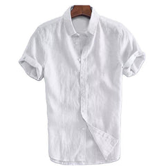 Explosive cross-border special for short-sleeved casual foreign trade men's shirts men shirt