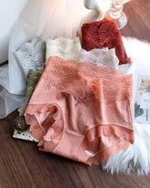 Lyocell Lace High-Waisted Antibacterial Panties