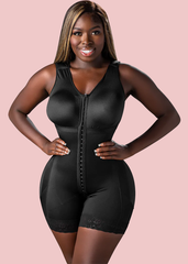 High compression Short Girdle With Brooches Bust Girdle With Bust For Daily and Post-Surgical Use