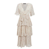 Fairy Cascading Ruffle Dress