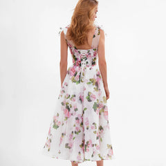 Fall Style High-end Shoulder Strap Suspender Skirt For Women