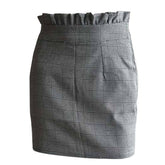 Retro plaid skirt