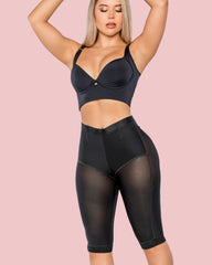 Sheer Mesh Hip Lifting Shaper Pants