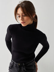 Turtleneck Sweaters Bottoming Shirt And American