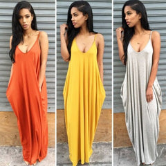 Dress Casual Long Dresses Plus Size