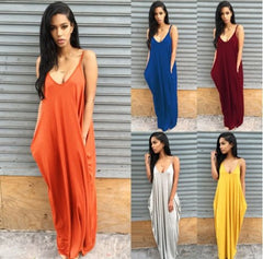 Dress Casual Long Dresses Plus Size