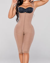 Fajas Shapewear Tummy Control Adjustable Body Shaper with Zipper