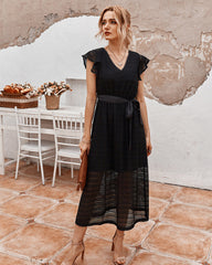French Vintage Dress �Elegant Retro-Inspired Dress