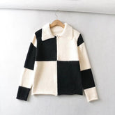 Fall Street Hipster Lapel Ladies Top