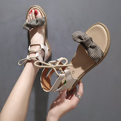 Cute bow tie sandals