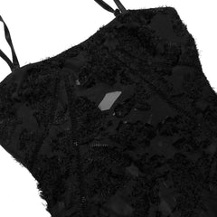 Suspender Lace Long Dress Strapless Collar Elegant Evening Dresses For Women