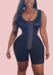 Shapewear For Tummy Control HOOK AND EYE CLOSURE Adjustable Breast Support Bodysuit Bodyshaper