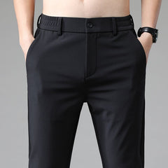 Men's Spring Thick-Weave Trousers
