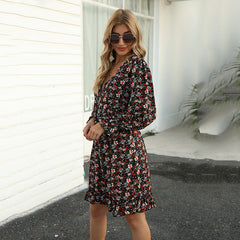 Long Sleeve Broken Dress Women