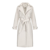 Spring Womens Trench Coat Long Loose Jacket
