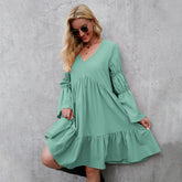 Resort Dresses Long Sleeves Dress