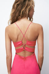 Versatile Split Design Dress �& American Style