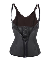 Waist Trainer Corset Vest Steel Boned Tummy Control Neoprene Shaper Tank Top With Adjustable Straps