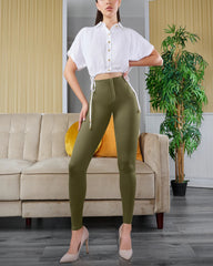 Tummy Control High Waist Seamless Butt Lifting Slimming Luxury Booty Yoga Pants
