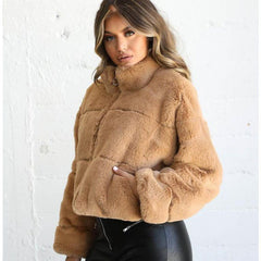 Ladies zip-up thermal jackets