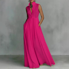 Long Vacation-style French-colored Dress