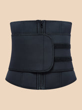 Rubber Zip Girdle Sports Tummy Corset