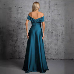 Off-shoulder Cocktail Party Christmas Party Bottoming Dress