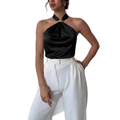 Sleeveless Top Elegant And Chic Style For Women