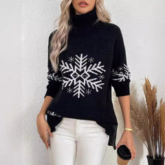 High Collar Christmas Sweaters Clothing