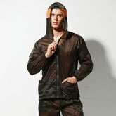Men's Ultra-thin Sun Protection Clothing And Breathable Casual Solid Color Beachwear