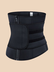 Rubber Zip Girdle Sports Tummy Corset