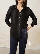 Three-Dimensional Simple Long-Sleeve Shirt