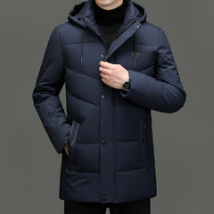 Down Cotton-padded Jacket Korean Casual Fall Coat Men