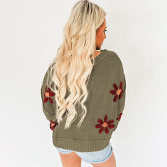 Floral Pullover Women