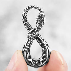 8-Character Snake Minimalist Necklace