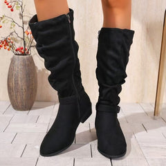 Belt Buckle Accessory For Womens Long Boots