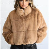 Ladies zip-up thermal jackets