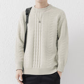 Men's Round Neck Knitted Sweater