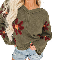 Floral Pullover Women