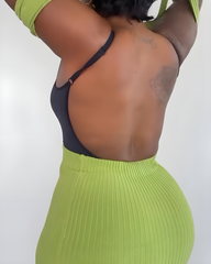 Backless Seamless Shapewear Thong Bodysuit