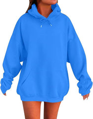 Men's And Casual Exercise Drop-shoulder Sleeve Hoodie