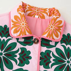 Azalea Floral Prints Statement Jacket
