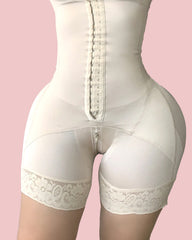 Breast Support Buttoned Bodysuit