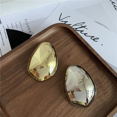 Bubble Barrette Hair Clips - Gold or Silver